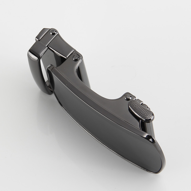 3,5 cm férfi övcsat, matt automata csat, ötvözet