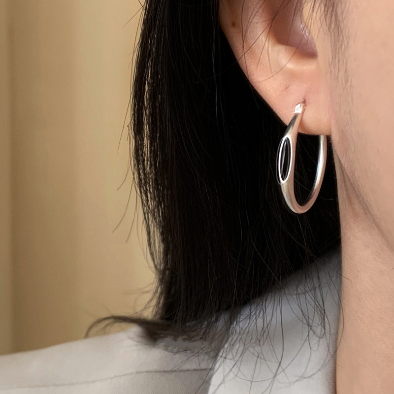 Koreai stílusú minimalist spirál fülbevalók nőknek, sokoldalú és magas minőségű