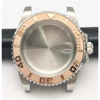 Crno-zelena kutija kućišta za mehanički sat s dodacima u stilu Submariner, kompatibilna s 8215, 8200, 2813