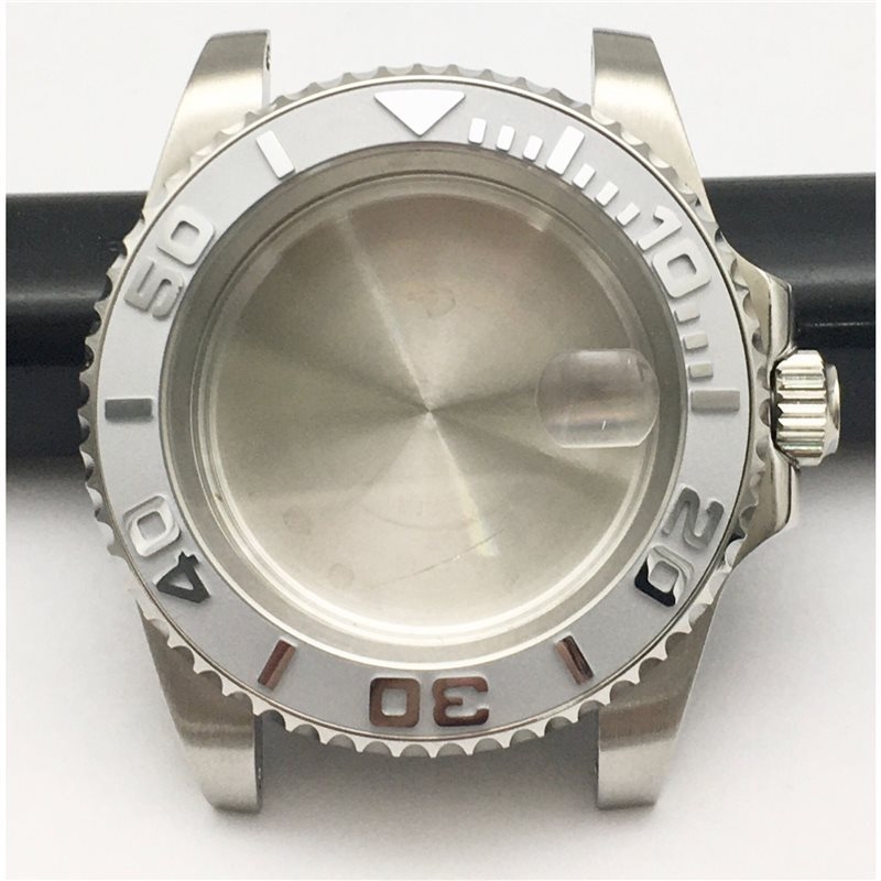 Crno-zelena kutija kućišta za mehanički sat s dodacima u stilu Submariner, kompatibilna s 8215, 8200, 2813
