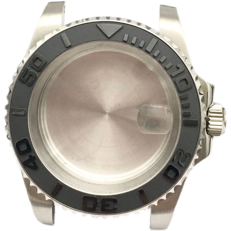 Crno-zelena kutija kućišta za mehanički sat s dodacima u stilu Submariner, kompatibilna s 8215, 8200, 2813