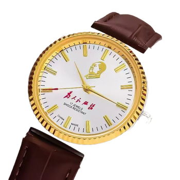 Ceas mecanic cu încărcare manuală, mișcare 7120, portret Mao, stil Shanghai vechi, cadran 36 mm, carcasă și brățară din oțel inoxidabil, rezistență la apă 10 m