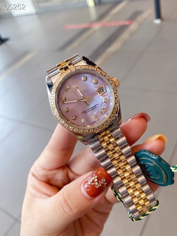 Laojia Diary Ceas mecanic complet automat – Unisex, stil retro, safir și cristale, oțel inoxidabil