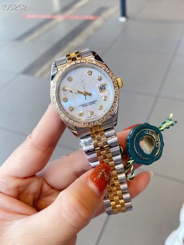 Laojia Diary Ceas mecanic complet automat – Unisex, stil retro, safir și cristale, oțel inoxidabil