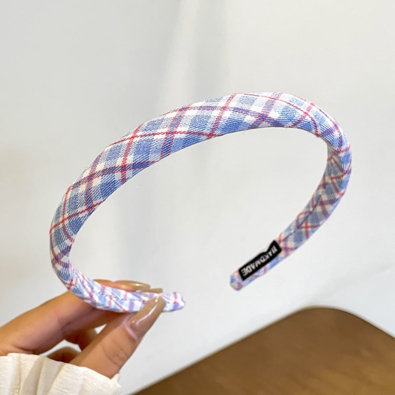 Bandă de păr țesută în verde muștar, bandă de cap din burete, vară, design răsucit, accesorii feminine proaspăt și drăguț în stil coreean
