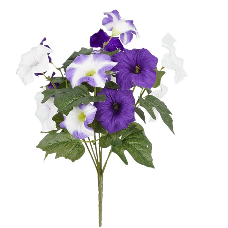 Τεχνητό λουλούδι Morning Glory με 7 κλάδους για εξωτερική βεράντα κήπου διακόσμηση