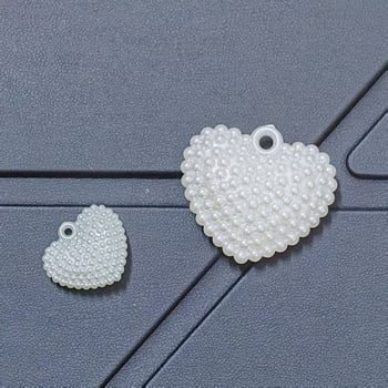 5-15 mm műgyöngyök virágszirmok keveréke DIY karkötőkhöz és telefonos láncokhoz