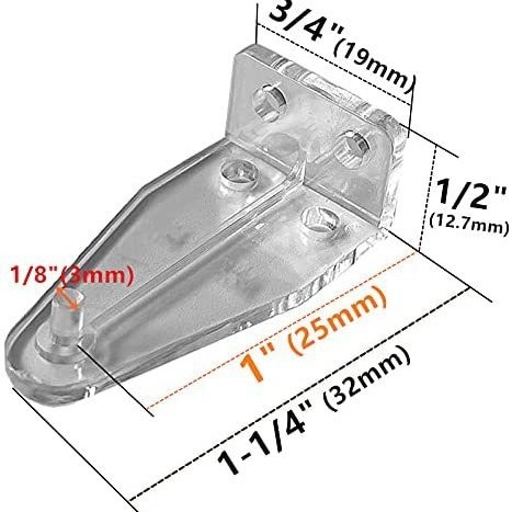 2,5 cm vetruodolný háčik na žalúzie, háčik na upevnenie spodnej tyče a príslušenstvo na záclony