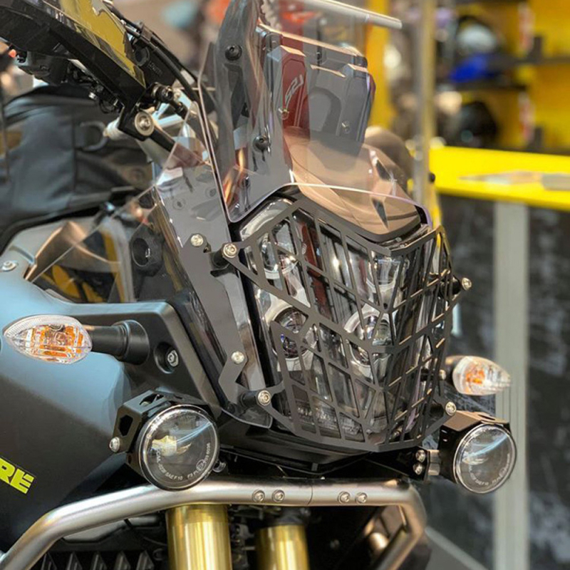 Yamaha TENERE 700 XTZ T7 (2018–2024) számára lézerrel vágott alumínium fejvédő