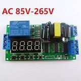 110V/220V digitálny displej multifunkčné oneskorené relé s LED časovačom pre PLC inteligentnú domácnosť