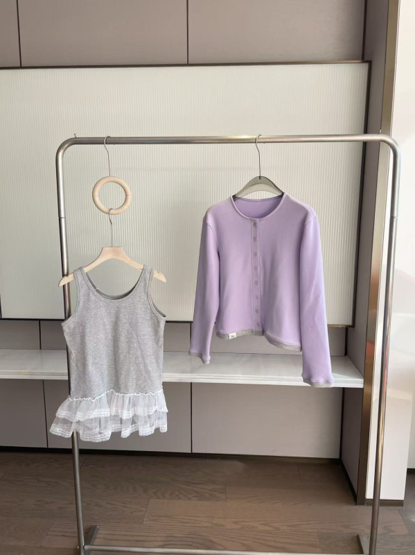 Patchwork kardigán baseball dzseki, női elegáns mindennapi stílus, koreai niche márka, 25 ősz