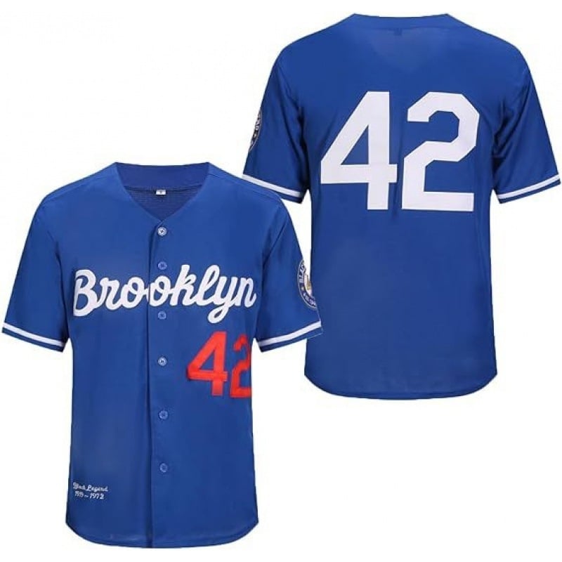 Tricou baseball cu mâneci scurte, imprimeu în tendințe, mărimea 42