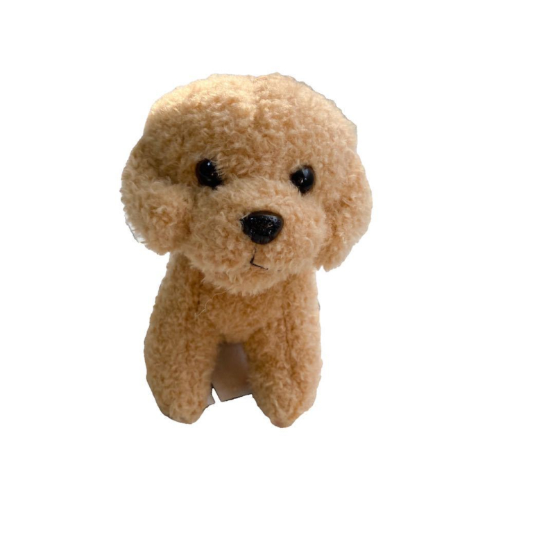 Γλυκό λούτρινο σκυλάκι Teddy – κρεμαστό για σακίδιο