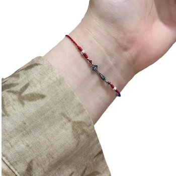 Kézzel készült női karkötő, kötélből összefonott, vintage minimalist stílusú, könnyű luxus divatkiegészítő