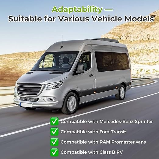 Τσάντα οροφής RV 36 ιντσών, αποσπώμενη κρεμαστή αποθήκευση για Mercedes-Benz και Ford RV