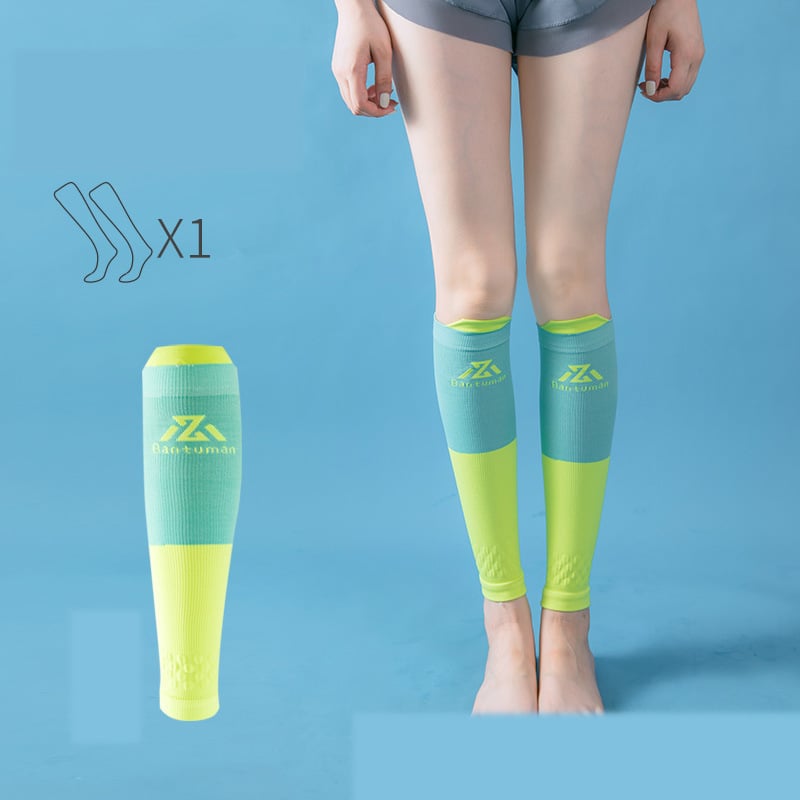 Leggings, gyorsan száradó, professzionális sportkompressziós leggings vádlira kerékpározáshoz, fitneszhez, ugrókötelezéshez, futáshoz, tornához és lábkarcsúsításhoz, férfiak és nők számára alkalmas
