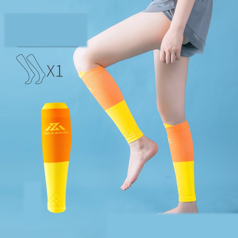 Leggings, gyorsan száradó, professzionális sportkompressziós leggings vádlira kerékpározáshoz, fitneszhez, ugrókötelezéshez, futáshoz, tornához és lábkarcsúsításhoz, férfiak és nők számára alkalmas