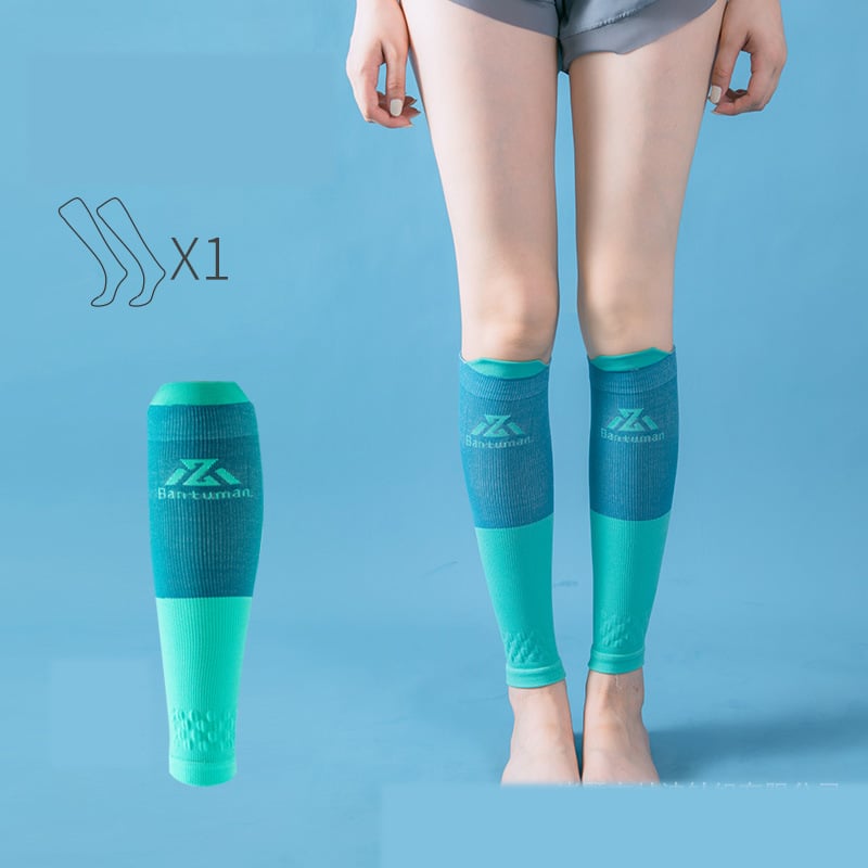 Leggings, gyorsan száradó, professzionális sportkompressziós leggings vádlira kerékpározáshoz, fitneszhez, ugrókötelezéshez, futáshoz, tornához és lábkarcsúsításhoz, férfiak és nők számára alkalmas