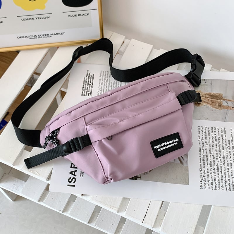 Modern, vízálló, hordozható, diák, funkcionális, sport válltáska, unisex, multifunkcionális kerékpározáshoz az utcán