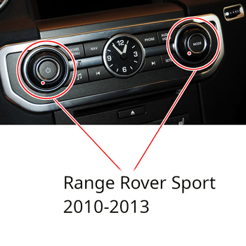 Land Rover Range Rover Sport és Discovery 4 átalakító alkatrészek: díszborítás a középkonzol gombjához, légkondicionáló gombgyűrű