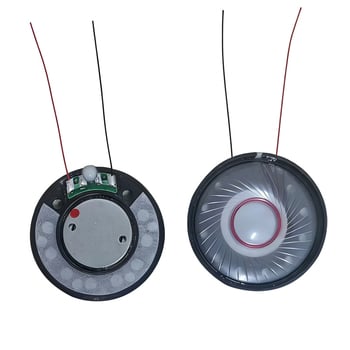 Difuzor CD player de 40 mm, montare pe pernă, căutat, 32Ω, cablu lipibil, vine cu accesorii