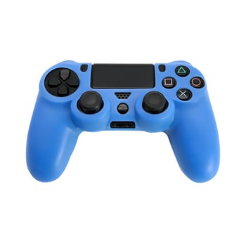Husă din silicon pentru controler de jocuri PS4, husă din silicon pentru controler de jocuri PS4, husă de protecție din silicon pentru PS4, husă 
