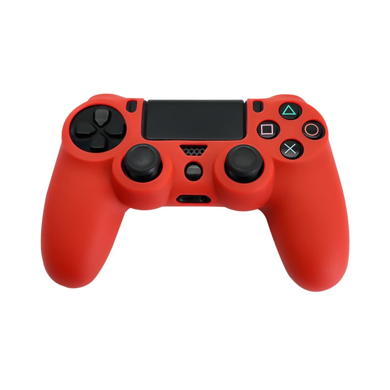 Husă din silicon pentru controler de jocuri PS4, husă din silicon pentru controler de jocuri PS4, husă de protecție din silicon pentru PS4, husă 