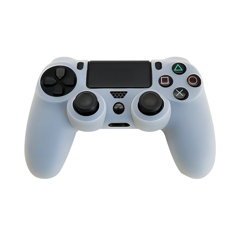 Husă din silicon pentru controler de jocuri PS4, husă din silicon pentru controler de jocuri PS4, husă de protecție din silicon pentru PS4, husă 