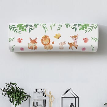 Husă elegantă pentru aparat de aer condiționat, montată pe perete, potrivită pentru living, dormitor, aparate de aer condiționat Midea, Gree și Haier; design modern și minimalist