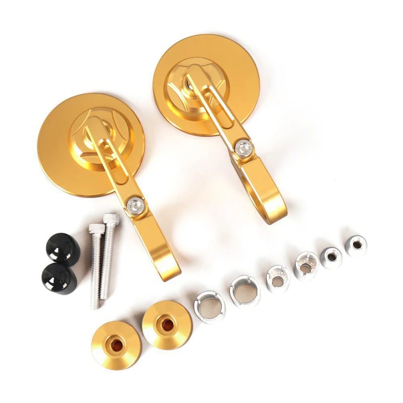 Καθρέφτης άκρου τιμονιού για Vespa Sprint/Spring 150 και GTS/GTV300, υψηλής ευκρίνειας αντιθαμπωτικός