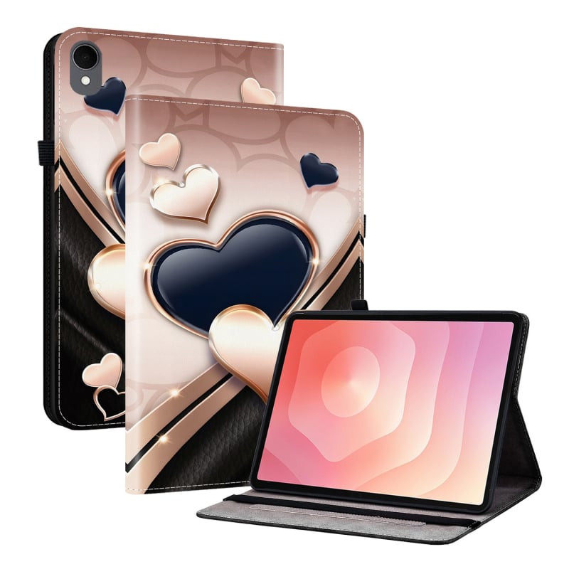 Puzdro na tablet Samsung s držiakom na karty a stojanom pre Tab A11, A9+, S12+, S11, S10 Lite a S10 FE+ – syntetická koža