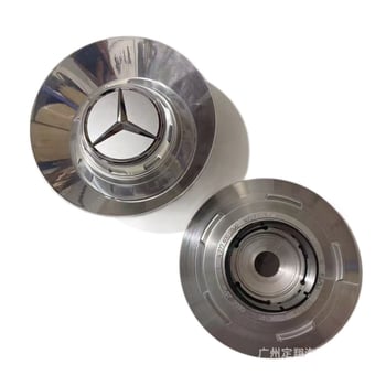 Kovácsolt fém keréktárcsa-embléma sapkák Mercedes‑AMG számára, C63, G63, S65, GLE, GLS és G‑Wagen modellekhez