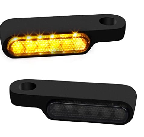 Μίνι LED Διαδοχικός Φλας Μοτοσικλέτας - Γενικός Ρετρό Δείκτης