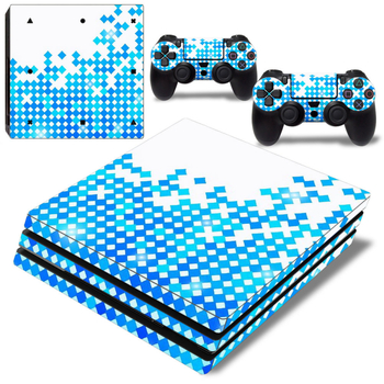 PS4 Pro kompletne naljepnice za kućište s teksturnom temom, jednostavna primjena, bez ostatka ljepila
