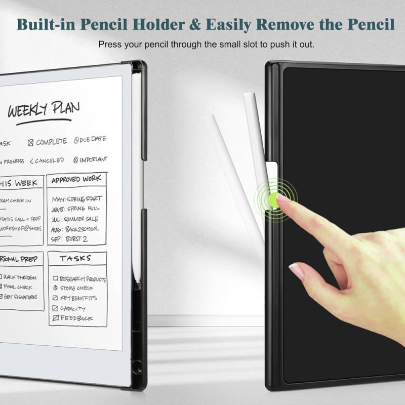 Zaštitno kućište s pretincem za olovku za Remarkable 2 Paper Tablet od 10,3 inča