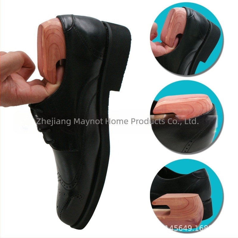 Северноамериканска кедрова дървена скоба за обувки против бръчки, унисекс обувки, грижа за обувки против бръчки