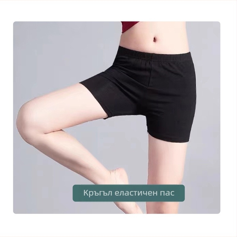 Детски панталони за танци, триточкови балетни боксерки, черни предпазни шорти, етнически боксерки за момичета