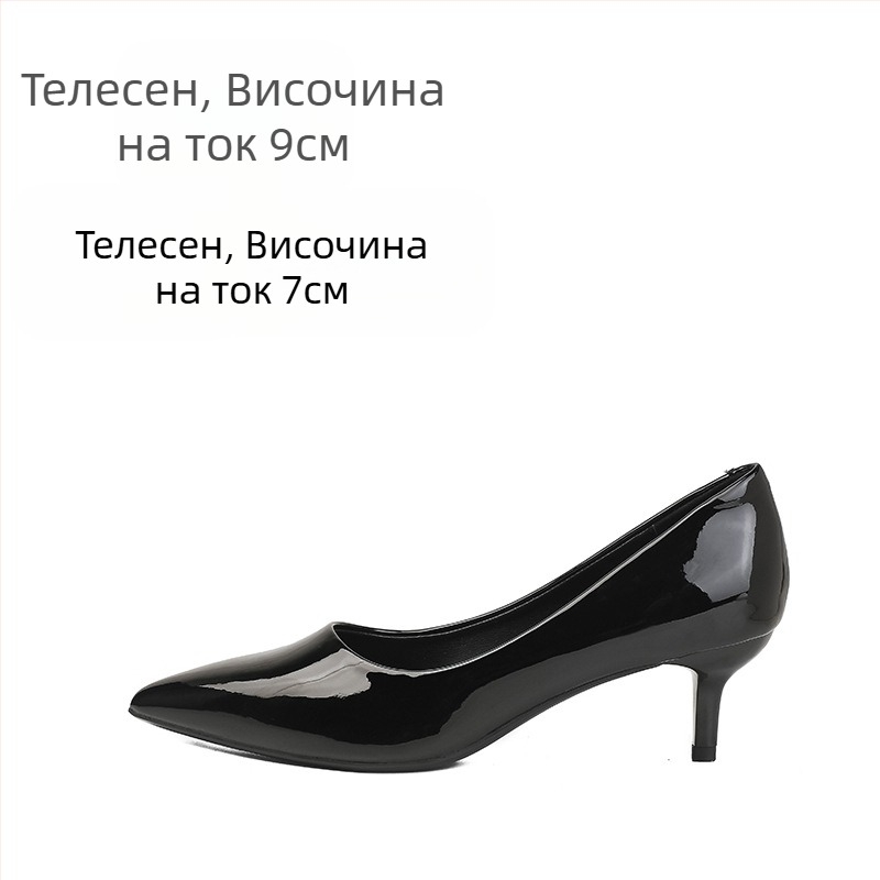 Високи токчета за жени, стилет ток 2025, ранна пролет, нови бели, професионални, с остър връх, дизайн, нишови, елегантни дамски обувки в телесен цвят