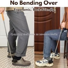 Носител на обувки Amazon Bent-Free Shoe-Hole Extended Foot Shoe Funnel Shoe Nosител на обувки