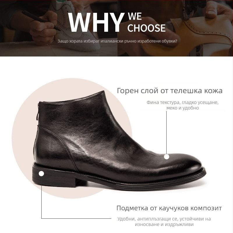 1988 2022 Зимни нови мъжки ботуши Martin от естествена кожа, горен слой, телешка кожа, ежедневни мъжки ботуши