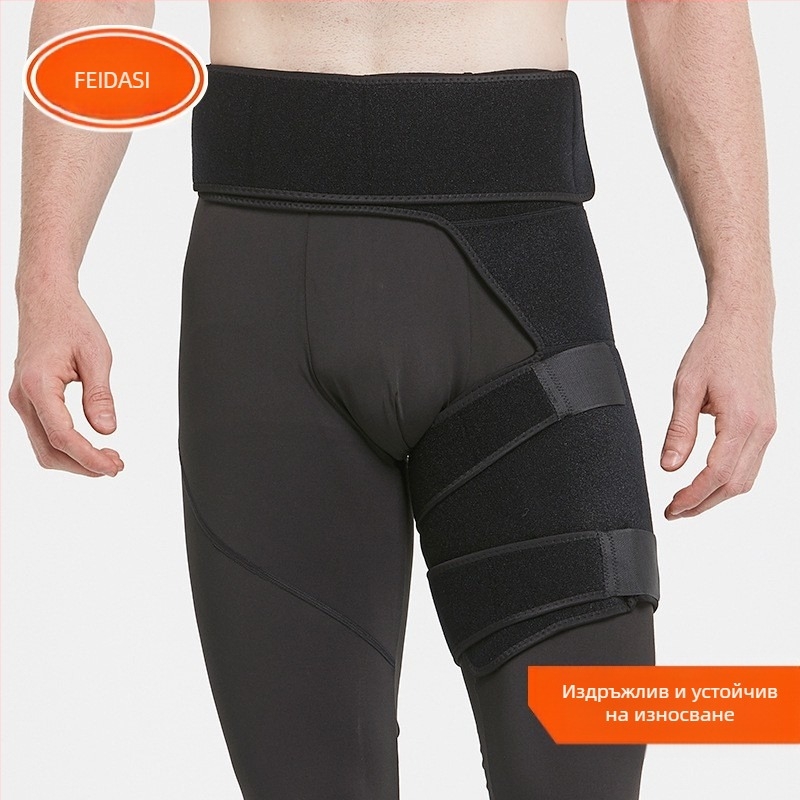 Фабрична директна спортна защита за бедрата, открита, алпинизъм, баскетбол, бягане, антистресова, дишаща, регулируема защита за краката