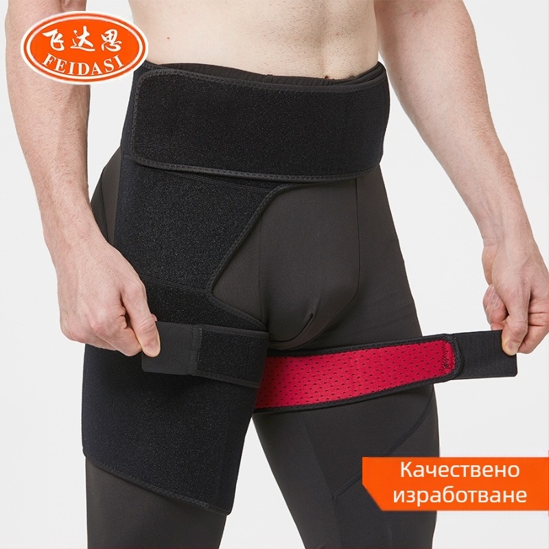 Фабрична директна спортна защита за бедрата, открита, алпинизъм, баскетбол, бягане, антистресова, дишаща, регулируема защита за краката