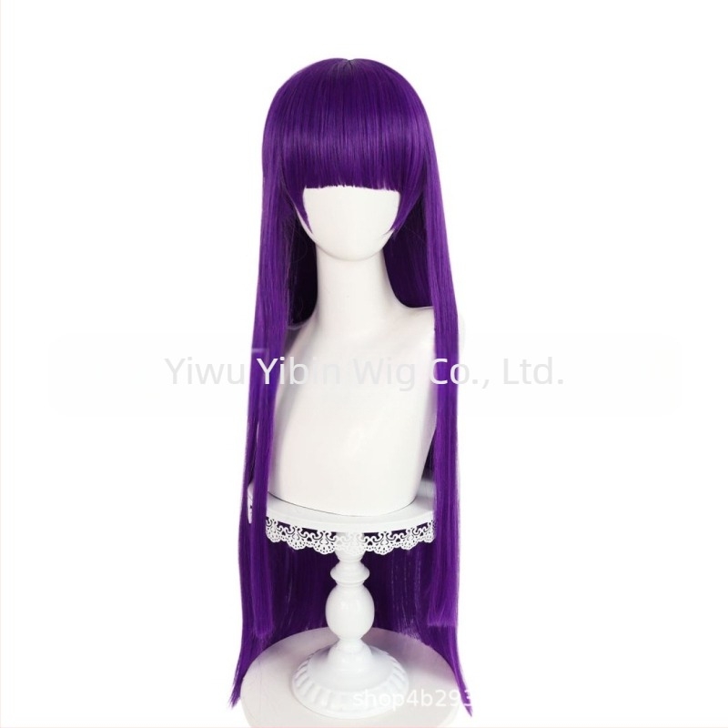 Погребана Йи Бин Лилиан Филун Филун Ферн cos Перука Дълга коса Фалшива коса Прикритие COSPL