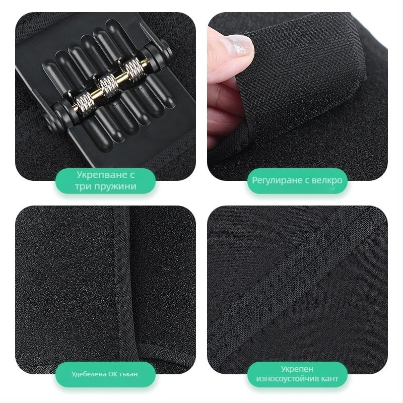 Регулируем наколенник, колянна става, патела, фиксиран защитен ръкав, клек, наколенка за планинарство, на открито, против сблъсък