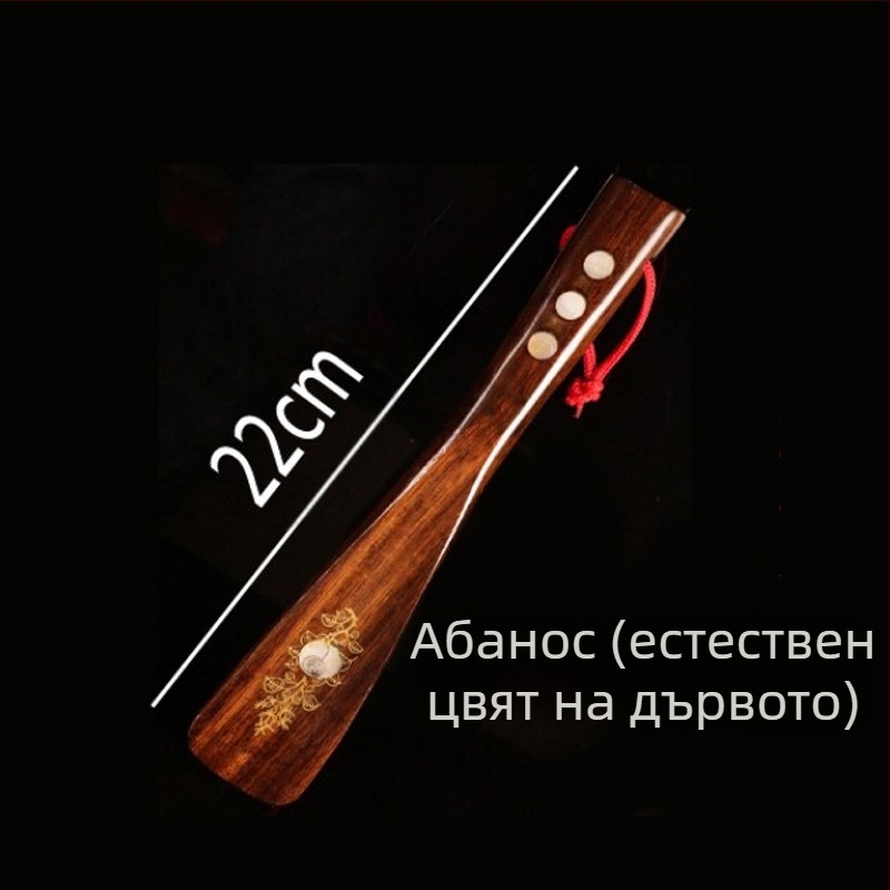 Търговия на едро с махагонови занаяти, дълги дървени обувки, печат на обувки с дълга дръжка, повдигане на обувки от абанос, екстракция на домакински обувки