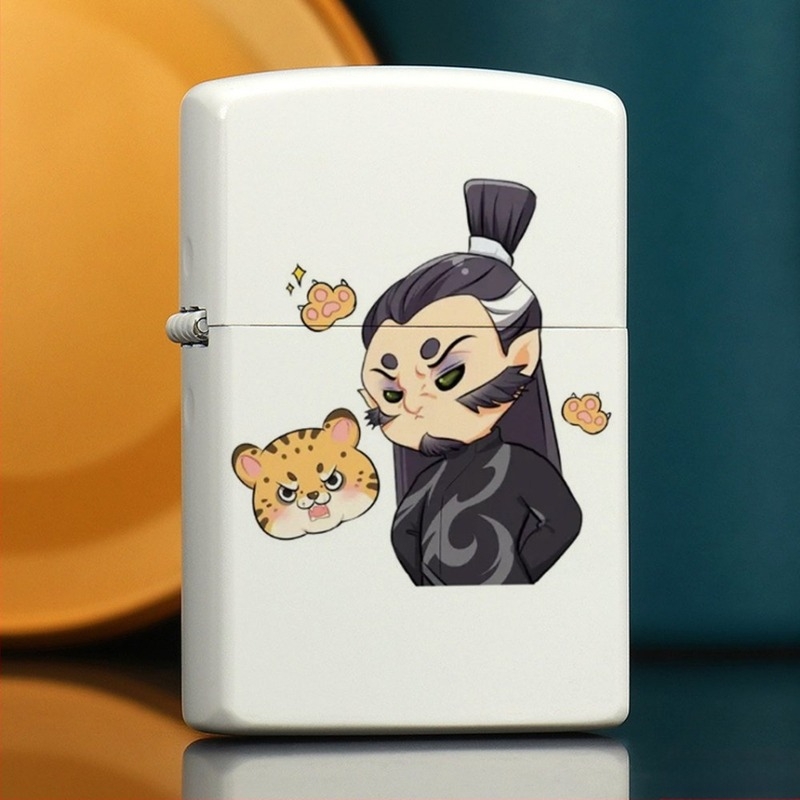 Нежа периферна керосинова запалка ретро креативен малък подарък метална ветроустойчива запалка класически стил