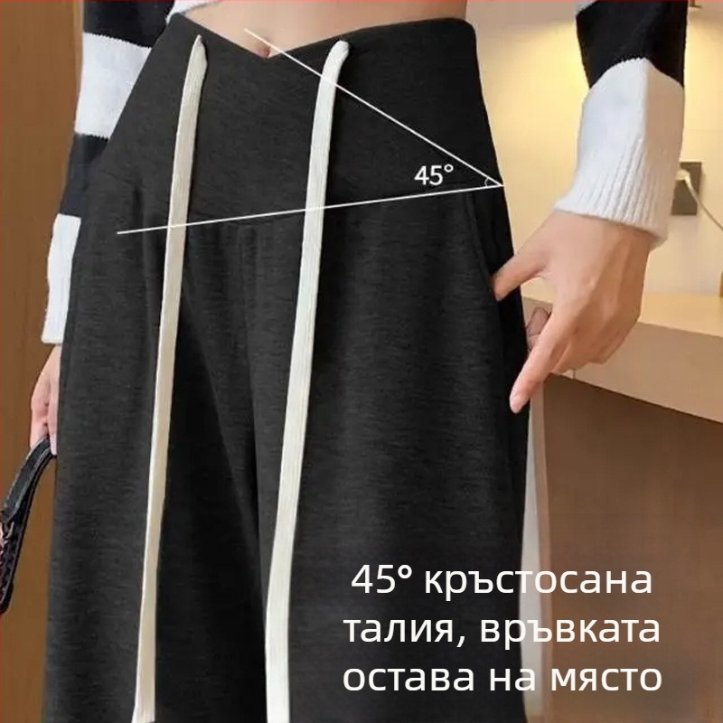 Рокля за бременни жени за излизане през пролетта и есента, нов стил, регулируема с връзки, малка, модерен панталон за мама след раждане