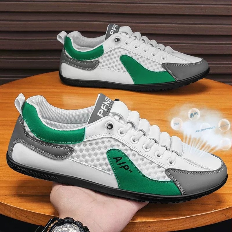 Мъжки обувки Lazy Shoes с връзки Мъжки обувки Летни нови получехли Маратонки Мъжки обувки без връзки Мъжки спортни и развлекателни обувки