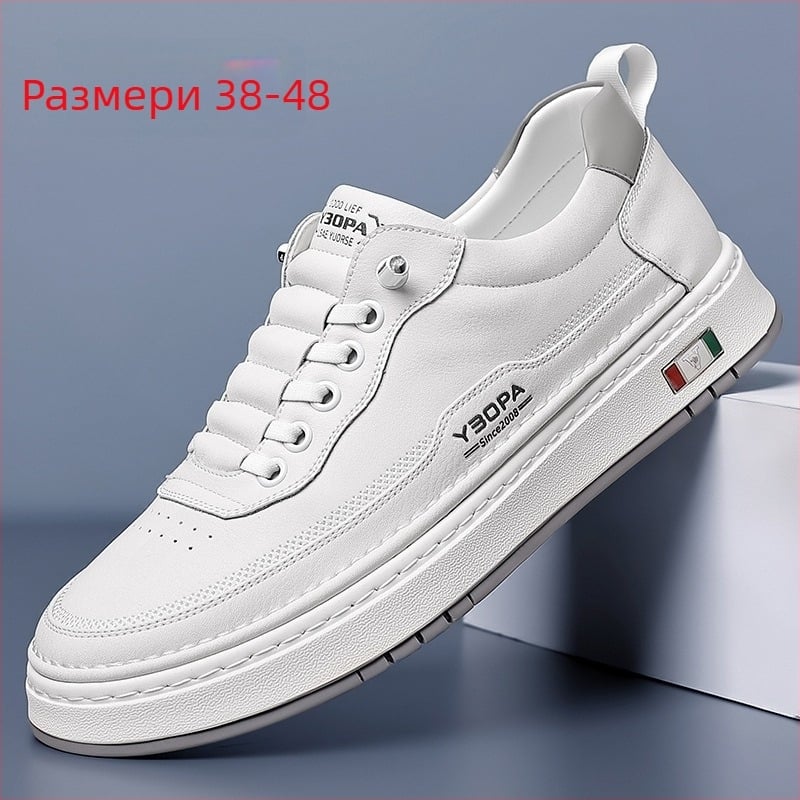 Разклатете звука на горещо продаваните есенно-зимни нови мъжки дишащи ежедневни обувки Joker pedal shoes Tide shoes, поколение коса