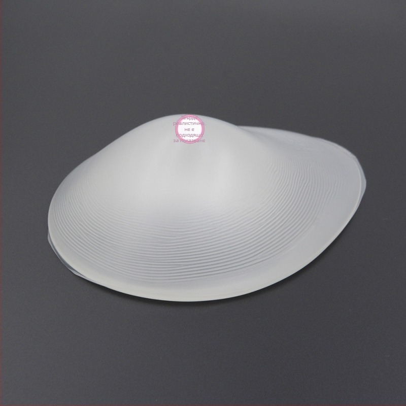 CT-TM Прозрачна силиконова капка с изкуствен горещ извор, протезна гърда, фалшива кръпка за гърди, подплънка за гърди, фабрика за консумативи за трансвестити